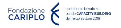 Fondazione Cariplo | Bando CAPACITY BUILDING 2018